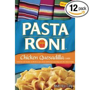 Pasta Roni Chicken Quesadilla Fettuccine Mix, 4.8 Ounce Boxes (Pack of 
