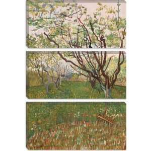  The Flowering Orchard 1888 by Vincent van Gogh Canvas 