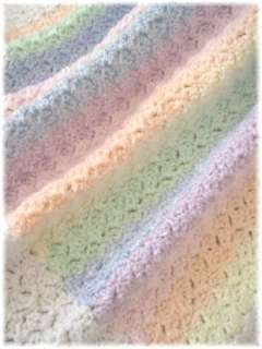 SOFT HAND CROCHET BABY BLANKETS Boutique Collection NEW  