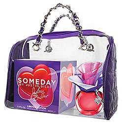 Justin Bieber ❤ SOMEDAY ❤ 2pcs Gift Set EDP 3.4oz RED BOTTLE + Bag 