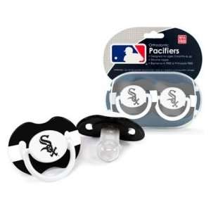  Chicago White Sox MLB Baby Pacifier   2 Pack: Sports 