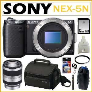  Interchangeable Lens Digital Camera Body + Sony E Mount SEL18200 