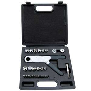   Construction Power Wrench Tool Kit Set w/ Bits and Sockets  