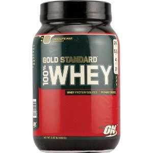 Optimum Nutrition 100% Whey Gold, Chocolate Mint, 5.0 Lb ( Double Pack 