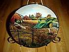   Life on the Farm FLUSHED FROM THE FIELD Charles Freitag Danbury Plate