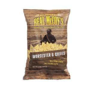 Rice Chips Worchester & Chives  Grocery & Gourmet Food