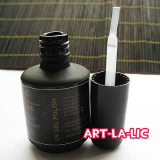 Soak Off UV Gel Topcoat for Nail Art Polish Tips Clear 15ml  