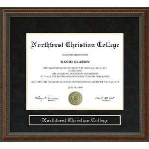  Northwest Christian College Diploma Frame Sports 