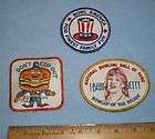 Vintage Patches Big Mac McDonalds Bowl America I Beat Betty Bowling