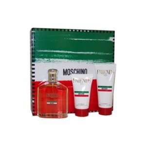  Moschino Friends by Moschino for Men   3 Pc Gift Set 4.2oz 