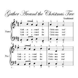   the Christmas Tree Big Note Piano Sheet Music: Christmas Carol: Books