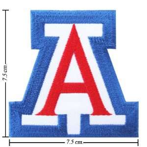  NCAA Arizona Wildcats Primary Logo Iron On Patch 