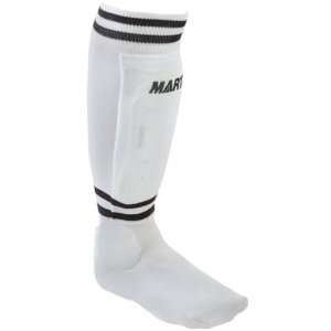   Sock Style Shin Guards WHITE REPLACEMENT PADDED SHIN GUARDS, AGE 4 8