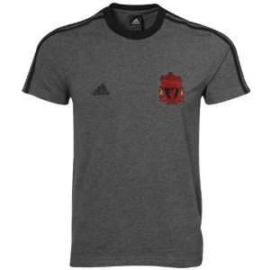   FC Dark Grey adidas Soccer Woven Crest T Shirt