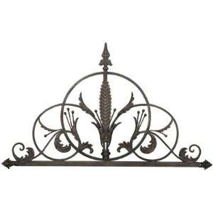   Tone French Seville Metal Wall Art Door Decor Topper: Home & Kitchen