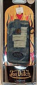 VonDutch Denim small cell phone holder & wrist holder  