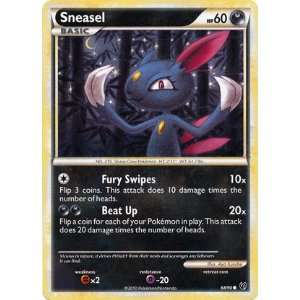   Legend HS3 Undaunted Single Card Sneasel #68 Common Toys & Games