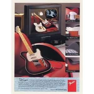 1996 Fender Telecaster Custom James Burton B Bender Print 
