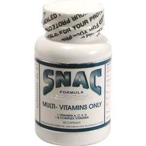  Snac Systems Multi vitamin 60c W/antioxi, Bottle Health 