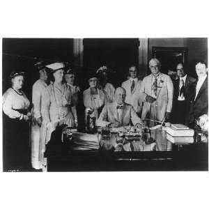  Suffrage Bill,1920,Shuler,Gillette,Baker,Clark,Mondell 