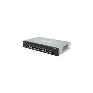  Cisco SG300 10MP (SRW2008MP K9 NA) 10 port Gigabit Max PoE 
