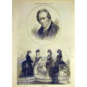   : 1872 Earl Lonsdale Paris Fashion Ladies March Print: Home & Kitchen