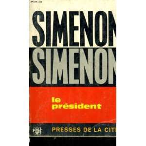  Le president Simenon Books