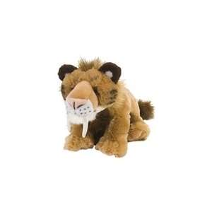   Smilodon 12 Inch Stuffed Animal Cuddlekin By Wild Republic Toys