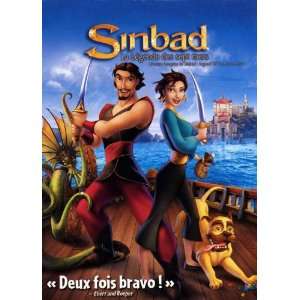 Sinbad Legend of the Seven Seas Poster French 27x40 Brad Pitt 