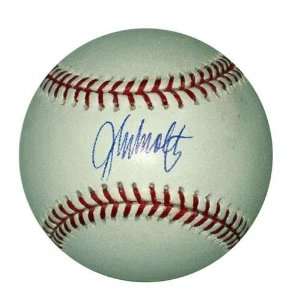 John Smoltz Autographed Baseball   Autographed Baseballs:  