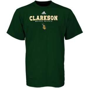 adidas Clarkson Golden Knights Green True Basic T Shirt (Small 