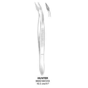 Hunter Splinter Forceps   Curved, 4 inch , 10 cm   1 ea 