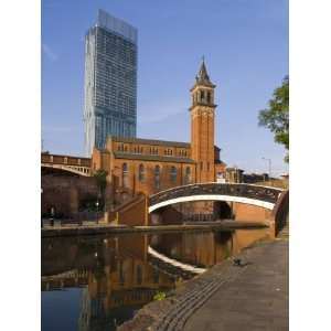 301 Deansgate, St. Georges Church, Castlefield Canal, Manchester 