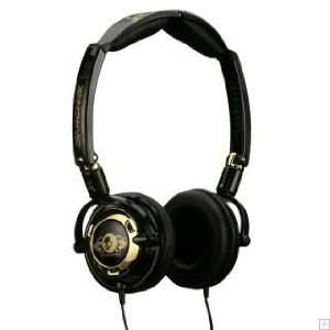  Skull Candy Lowrider Headphones in Black / Gold 