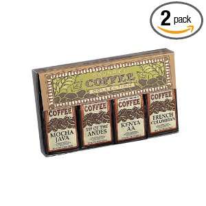 White Coffee Gourmet Beans, 2 Ounce Packages (Pack of 2):  