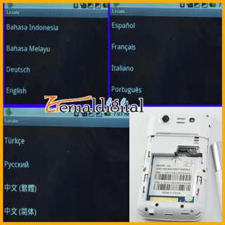 New Android 2.2 Dual SIM WIFI QWERTY Cell Phone A8 W  