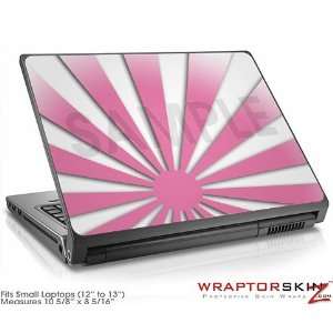  Small Laptop Skin Rising Sun Japanese Pink: Electronics