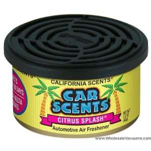  California Car Scents Citrus Splash Fragrance with Vented 