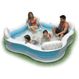    Intex Family Lounge Swim Center Inflatable Pool: Toys & Games