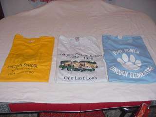 Lincoln School Oil City Pa Size XXL XL   T Shirts NEW  