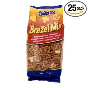 Snack Line Pretzel Mix, 300 Grams (Pack of 25)  Grocery 