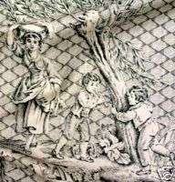 yards Clarence House Les Enfants Neoclassical Toile  