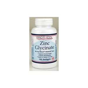  Now Foods/Protocol   Zinc Glycinate 120sg Health 