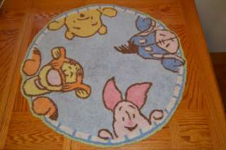 Winnie the Pooh PEEKABOO POOH wall decor, floor rug, classic pooh 