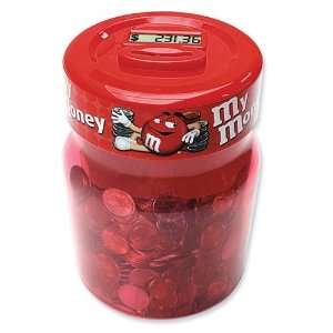  Red M&Ms Digital Coin Counting Money Jar: Jewelry