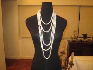 GENUINE 8 9MM FRESH WATER PEARLS MULTI STRAND NECKLACES  