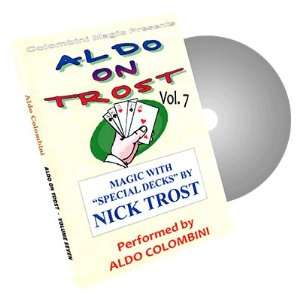 com Magic DVD Aldo On Trost Vol. 7 (Special Decks) by Aldo Colombini 