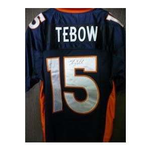  Tim Tebow Signed Jersey   Autographed NFL Jerseys: Sports 