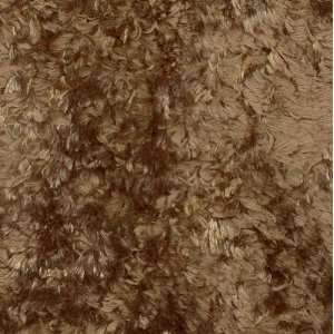  60 Wide Teddy Bear Fur Silky Coffee Brown Fabric By The 