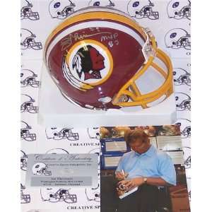  Joe Theismann Autographed/Hand Signed Redskins Mini Helmet 